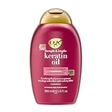 OGX Keratin Oil Conditioner (385ml) kräftigende Anti-Haarbruch Haarspülung verhindert nachweislich Haarbruch & reduziert Spliss um bis zu 80%* (*bei Verwendung von Shampoo und Spülung)