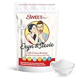 SWEETme® Erythrit Stevia Mix 350 g – Eryn & Stevia, Zuckerersatz 0 Kalorien, Streusüße 1:1 wie Zucker, zahnfreundlich, perfekte Zuckeralternative