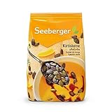 Seeberger Kürbiskerne schalenlos: Knackige, geschälte Kürbiskerne als Topping für Salate oder zum Snacken - naturbelassen, vegan (1 x 500 g)