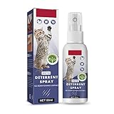 50 ml Katzen-Spray-Abschreckung, zum Vertreiben von Katzen und Hunden, kratzen an der Tür und dem Sofa, um Kratzer zu verhindern, sicher für Kinder und Pflanzen