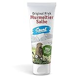 Original Röck Murmeltier-Salbe Sport –  der Klassiker für unterwegs in der praktischen Tube! Mit verbesserter Rezeptur und doppelt so hohem Murmeltieröl-Anteil