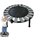 Fitness Rebounder – Kleines Trainingstrampolin, persönliche Sprungmatte | Tragbares Trampolin mit physischer Form mit Übungs-Rückpraller, faltbarer Rückprallgerät in physischer Form, Sprungausrüstung