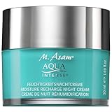 M. Asam AQUA INTENSE Hyaluron Nachtcreme (50 ml) - intensive Regeneration über Nacht & für einen erholten Teint am Morgen, spendet Feuchtigkeit & verbessert die Hautschutzbarriere, vegan