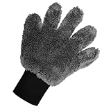 Auto-Waschhandschuhe, Mikrofaser-Handschuhe, Auto-Reinigungshandschuh, kratzfest, sehr saugfähig, ergonomischer Waschhandschuh, Automobil-Politurzubehör für Küche, Heimgebrauch, 1 Paar