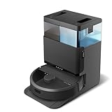 iRobot Roomba Plus 405 Combo Robot + AutoWash Dock Saugroboter mit Wischfunktion - Clearview LiDAR - 7000Pa - DualClean Wischpads - SmartScrub - Teppicherkennung - 75 Tage Entleerung - Schwarz