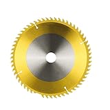 CEHJZQRPL 254 mm 255 mm Kreissägeblatt, titanbeschichtete Hartmetall-Trennscheiben for Schneiden von Holz, PVC-Rohr, Holz-Schneidblatt(254x30mm 60t)
