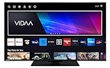 Toshiba 43 Zoll VIDAA TV Fernseher (4K UHD Smart TV, HDR Dolby Vision, Triple-Tuner, Bluetooth, Dolby Audio) 43UV3463DAW [2024]