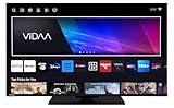 Toshiba 43 Zoll VIDAA TV Fernseher (4K UHD Smart TV, HDR Dolby Vision, Triple-Tuner, Bluetooth, Dolby Audio) 43UV3463DAW [2024]