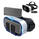 VR-Telefon-Headset, skalierbare VR für Mobiltelefone, 3D-VR-Brille, hochauflösende VR-Kopfhörer für 3D-Filme, Panorama-Ideen, Reisen, Bildung