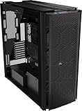CORSAIR 9000D RGB Airflow Super Full-Tower-PC-Gehäuse – Geräumige Innenraum – InfiniRail™-Lüfterhalterungssystem – Keine Ventilatoren Inbegriffen – iCUE LINK-System-Hub Inbegriffen – Schwarz