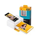KODAK Dock Plus 4PASS Fotodrucker (10 x 15 cm) + Paket mit 90 Blatt