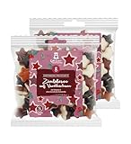 2er Set Zimtsterne auf Vanilleschaum | sortenreine Fruchtsäfte | Ohne künstliche Farbstoffe und Geschmacksverstärker | Gluten- und Laktosefrei | Perfekt für festliche Anlässe