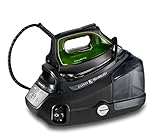 Rowenta DG9248F0 Silence Steam Pro DG9248 Dampfbügelstation, 2800, 1.3 liters, Schwarz/Grün