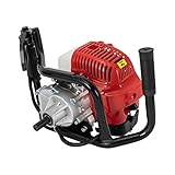 JAYEUW Benzin Erdbohrer 52CC 2HP 2-Takt-Gasmotor für Erdbohrer, Erdbohrer-Motor, Erdbohrer-Motor 1L Kraftstofftank