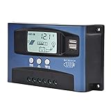 Nutriess MPPT Solar Panel Regulator YCX 003 30 100a 12V 24V Auto Focus Tracking 40A Effiziente Energieumwandlung für Outdoor -Solarsysteme (3)
