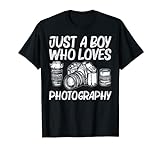 Bestes Fotografie-Design für Jungen und Kinderkameras T-Shirt