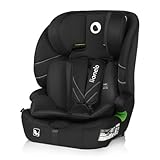 Lionelo LEVI FIX I-SIZE Kindersitz 76-150 cm bis zu 36 kg, Gruppe 1 2 3, Seitenschutz, 10 Grad Kopfstützenverstellung, ISOFIX und Top Tether Montage, R129 i-Size