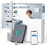 Mobilfunk Signalverstärker 4G 3G GSM Repeater für Alle Netzbetreiber O2, Deutsche Telekom, Vodafone - Band 1/8/20 Handy Signalverstärker Sprachanrufe und Daten - Mit Yagi-Antenne Mit Hoher Verstärkung