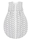 Alvi Kugelschlafsack Molton Sommerschlafsack | Babyschlafsack ärmellos 100% Baumwolle | Unwattierter Außensack | Leichter Baumwoll-Schlafsack