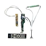 BCHGTRDR LCD-Controller-Karte for HV150UX1 IAUX14 ITUX97C N150U3 1600 × 1200 1CCFL AV + USB + IR + VGA + HDMI LVDS 30-poliges Analoges TV-Display-Kit DIY(for IAUX14P)