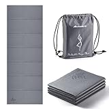Avoalre Yogamatte rutschfest,173 X 61CM Tragbare Trainingsmatte 5MM,reise Yogamatte faltbar Gymnastikmatte, ideale für Reise,Yoga, Pilates & Workout