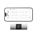 AliveCor KardiaMobile 6L - Smartphone-kompatibler 6-Messungen-EKG-Monitor - erkennt Vorhofflimmern in nur 30 Sekunden - egal wann und wo