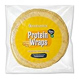 Foodtastic Protein Wraps 240g, High Protein Tortilla, 22% Protein und nur 11% Carbs, eiweißreicher und kohlenhydratarmer Weizentortilla