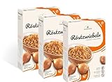 Röstzwiebeln, glutenfrei & vegan, 3x250g, Hanneforth