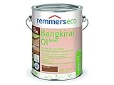 Remmers Bangkirai-Öl [eco], 2,5 Liter, nachhaltiges Bangkirai Öl, aussen und innen, optimal für Bangkirai Gartenmöbel, Terrassen, bienenverträglich