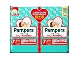 Pampers Baby Dry Höschen & Fit Prime XXL, Vorratsformat, 90 Windeln, Größe 7 (17+ kg), 1 Monat Online-Fitnessstudio als Geschenk