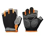 Lerpwige Outdoor Sport Halbfingerhandschuhe Verbessern Flexibilität Atmungsaktiven Sonnenschutz Für Klettern Mountainbiken Trail Running Handschuhe Mit Grip