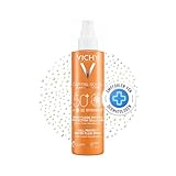 Vichy Capital Soleil Sonnenspray LSF 50+ 200 ml – Sonnenschutz Sonnenpflege Sonnenschutzspray Transparent UV-Schutz Sunscreen