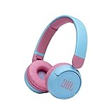 JBL Jr310 BT On-Ear-Kinderkopfhörer in Hellblau - Kabellose Bluetooth-Kopfhörer mit Headset und Fernbedienung - ideal für Schule und Freizeit