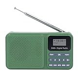 DAB-Radio, Digitalradio, BT-Radio-Lautsprecher, Solarbetriebener 3-W-Stereo-BT-Lautsprecher, Wiederaufladbares 1200-mAh-USB-Musikwiedergabe-Digitalradio