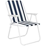 SPRINGOS Campingstuhl faltbar leicht - Klappstuhl Camping belastbar bis 100 kg, Campingstuhl kleines Packmaß - Faltbarer Gartenstuhl klappbar für Outdoor & Balkon