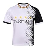 MC-Trend Herren Deutschland Trikot weiß Germany Nationalmannschaft Schwarz Rot Gold (66.00322.XL, DE/NL/SE/PL, Alphanumerisch, XL, Regular, Regular)