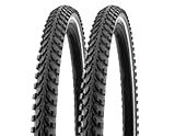 2 Stück 26 Zoll Fahrradreifen 26x1.95 schwarz K-898 50-559 MTB mit Reflexstreifen Mittelsteg