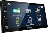 KENWOOD DMX129DAB - 17,3 cm (6,8') Digital Media AV-Receiver mit Quick Boot & Android USB-Mirroring (4x45W, DSP, DAB+/UKW, BT, 3X Pre-Out 2V, USB, iPod/iPhone Control)