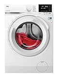 AEG Waschmaschine, 8,0 kg, Leise, Mengenautomatik, Nachlegefunktion, Kindersicherung, Schontrommel, Wasserstopp, 1400 U/min, LR6A648