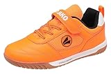 JAKO J-SH Winger EV Hallenturnschuh, neon orange/Jet Black, 40 EU