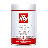 illy Kaffee, Gemahlener Filter Coffee, klassische Röstung - 1 Dose zu 250 g