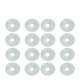OHSVNMHK Wischtuch, Lappen, Wischpad, Kompatibel Mit Mijia, Kompatibel Mit Omni, X10+, Kompatibel Mit Dreame, L10/L10s Pro, Ultra S10/S10 Pro, Zubehör, Ersatzteilaustausch(16PCS)