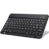 EYERIYO 10 Zoll Bluetooth-Tastatur für Tablets für iOS und Android, für iPad/Samsung/Lenovo/Huawei/Xiaomi/HONOR/Doogee/HD Tablet-Serie, italienisches Layout (schwarz)