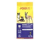 JosiDog Active (1 x 2,7 kg) | Adult | Premium Trockenfutter für ausgewachsene aktive Hunde | mit Geflügelfleisch verfeinert | glutenfrei | Powered by JOSERA | Hundefutter | Alleinfutter | 1er Pack