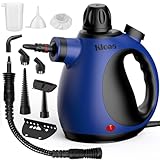 KLONA Handdampfreiniger, Dampfreiniger für Zuhause, Mehrzweck-Dampfreiniger mit 10 Zubehörteilen für Teppiche, Vorhänge, Sofas, Küche, Badezimmer und mehr