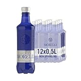 ACQUA MORELLI Non-Sparkling Naturale – 12 x 0,5L PET-Flaschen – Premium stilles Mineralwasser naturell – Italienisches Quellwasser aus den Alpi Marittime für puren Genuss & feine Speisen