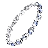 Neues herzförmiges Gauß-Magnet-Armband, verstellbares -Magnetarmband Handgemachtes Armband (SL2, One Size)