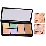 Camouflage Make-Up Palette - Color Corrector Concealer Set, Kreidefreie Abdeckcreme | Gesichts Concealers Palettes Für Akne, Rötungen, Dunkle Augenringe Und Pigmentflecken, Langanhaltend