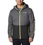 Columbia Men's Point Park Insulated Winter Jacket, City Grey, Shark, M