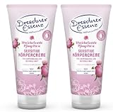 2er Pack Dresdner Essenz Sensitive Körpercreme Streichelzarte Pfingstrose 2x 200ml